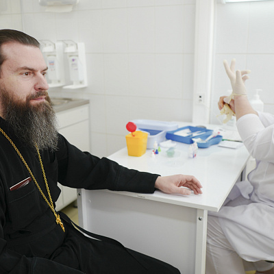 Преподаватели и студенты Нижегородской духовной семинарии приняли участие в донорской акции