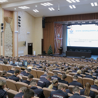 Сотрудник Приокского благочиния прочитал лекцию курсантам Нижегородской академии МВД