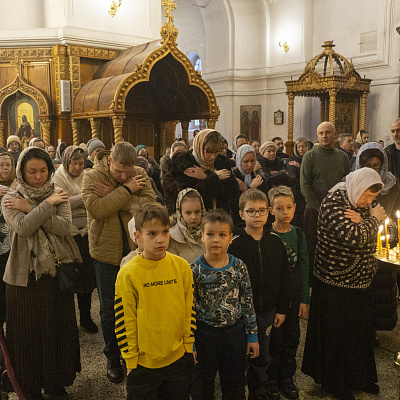 В Спасо-Преображенском соборе Сормовского благочиния состоялся праздник первой исповеди