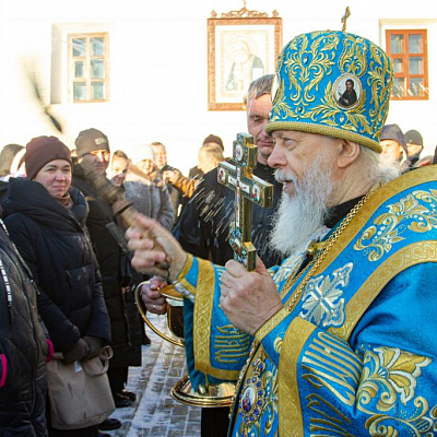 4 декабря, в праздник Введения во храм Пресвятой Богородицы, епископ Городецкий и Ветлужский Августин совершил Божественную литургию в Свято-Троицком Архиерейском подворье села Белбаж