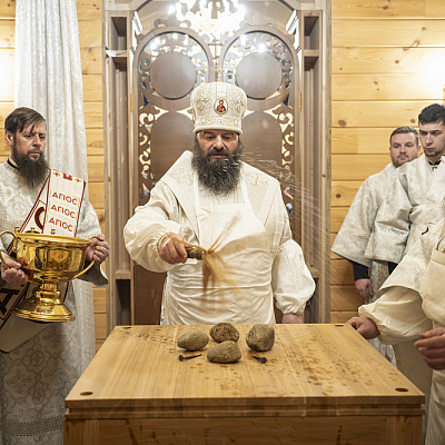 Епископ Городецкий и Ветлужский Парамон совершил Великое освящение храма святителя Николая Чудотворца в Городце