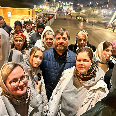 Прихожане храма иконы Божией Матери «Всех скорбящих Радость» пос. Сокольское совершили паломничество к мощам святителя Спиридона
