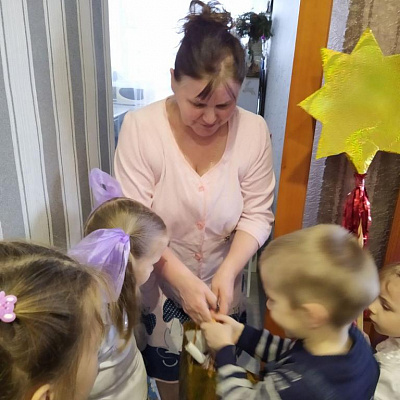 Рождественская ёлка в Шаранге