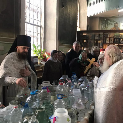 Праздник Богоявления в храме Покрова Божией Матери