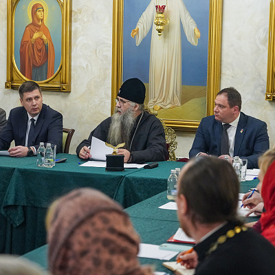 Митрополит Георгий провел совещание по вопросам восстановления храмов в селах Бортсурманы и Курмыш