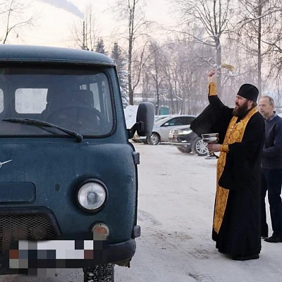 Очередной гуманитарный груз отправился из Воскресенского благочиния в зону проведения специальной военной операции