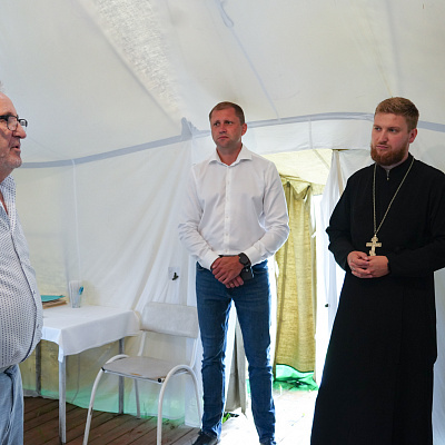 В Дивееве состоялась приемка палаточного городка для участников празднования дня памяти преподобного Серафима Саровского