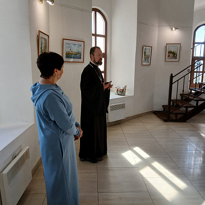 В колокольне Спасо-Преображенского собора Нижегородского кремля открылась выставка «Свет нижегородских святынь»