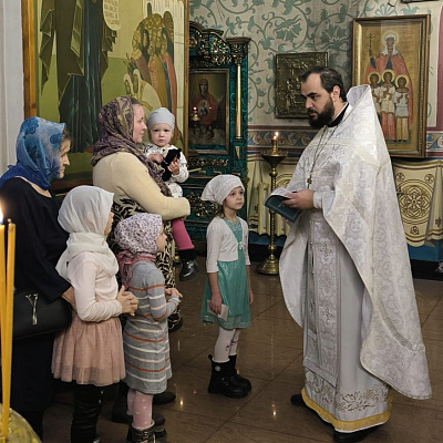 В балахнинском храме в честь Рождества Христова состоялся праздник первой исповеди