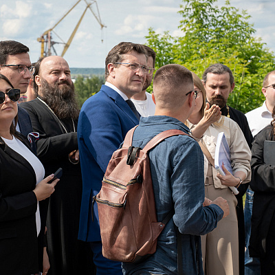 Епископ Городецкий и Ветлужский Парамон посетил открытие музея Городецкой росписи в Городце