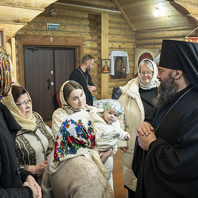 Епископ Городецкий и Ветлужский Парамон совершил Великое освящение храма святых мучениц Веры, Надежды, Любови и матери их Софии в поселке Буревестник