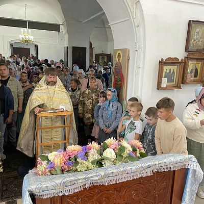 В Сокольском благочинии были совершены молебны перед началом учебного года