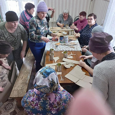 Помощь фронту Владимирского Прихода Воскресенского благочиния