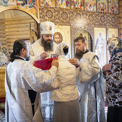 Епископ Городецкий и Ветлужский Парамон совершил Великое освящение храма в честь святого пророка Божия Илии п. Уста