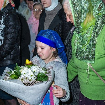 В Вербное воскресение епископ Городецкий и Ветлужский Августин совершил Божественную литургию