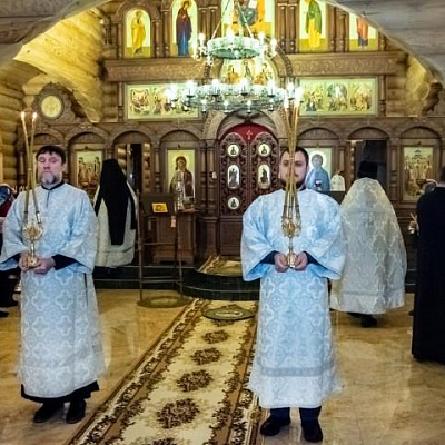 Епископ Городецкий и Ветлужский Августин совершил Чин освящения храма в селе Строчково Городецкого района