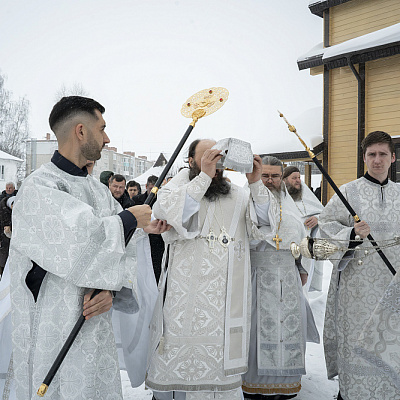Епископ Городецкий и Ветлужский Парамон совершил Великое освящение храма святителя Николая Чудотворца в Городце