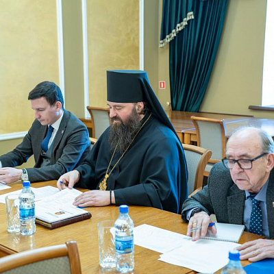 Епископ Городецкий и Ветлужский Парамон провёл совещание с представителями администрации Городецкого муниципального округа