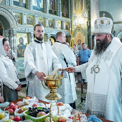 В праздник Преображения Господня епископ Городецкий и Ветлужский Парамон совершил Божественную литургию в Городецком Феодоровском мужском монастыре