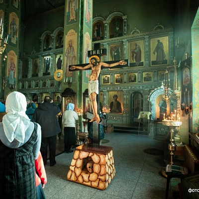 Епископ Городецкий и Ветлужский Августин совершил Божественную литургию в Городецком Феодоровском мужском монастыре