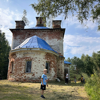 В день памяти пророка Божия Илии в селе Высоково Сокольского округа было совершено праздничное богослужение