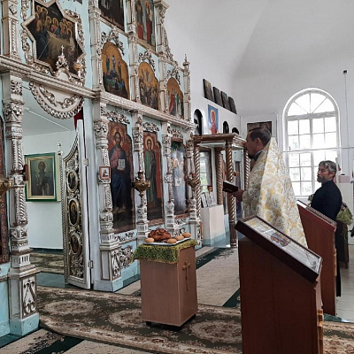 Молебен на начало нового учебного года в Шаранге