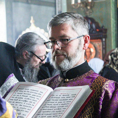 В Великий Четверток епископ Городецкий и Ветлужский Августин совершил литургию в кафедральном соборе Городца