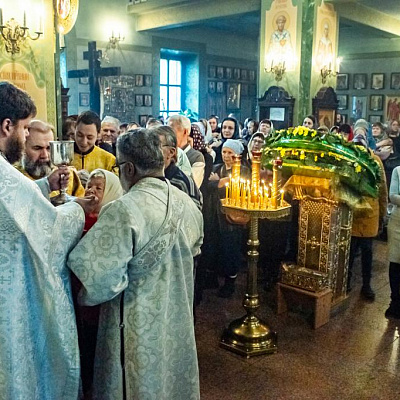 В праздник святителя Николая Чудотворца в Городецком Феодоровском мужском монастыре прошла Божественная литургия