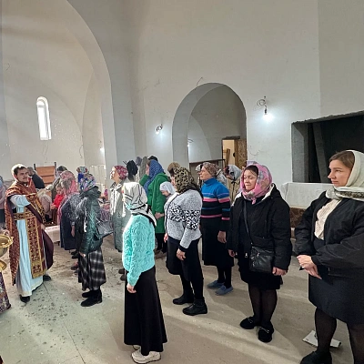 В строящемся храме в честь священномученика Иоанна Быстрова в городе Богородске отметили престольный праздник
