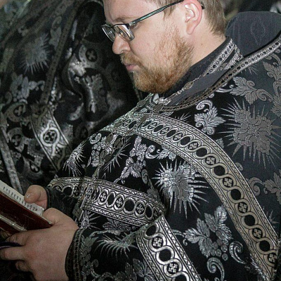 В Великую Субботу епископ Августин совершил Божественную литургию свт. Василия Великого в кафедральном соборе иконы Божией Матери Феодоровская города Городец