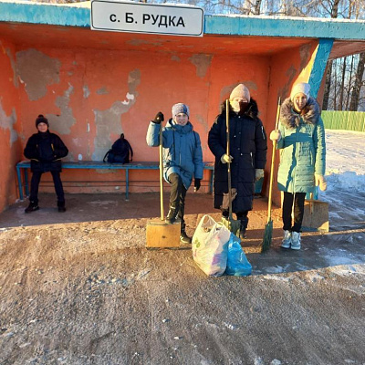 "Тематические трудовые акции" в школах Шарангского муниципального района