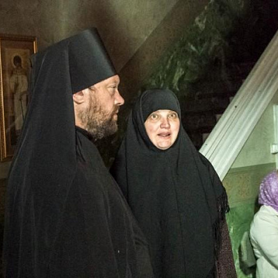 В день празднования 10-летия со дня возрождения Городецкого Феодоровского мужского монастыря епископ Городецкий и Ветлужский Августин совершил Божественную литургию