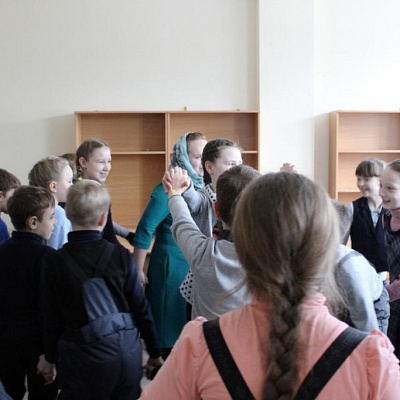 В Центре православной культуры имени Александра Невского Городецкого Феодоровского мужского монастыря прошли комплексные занятия для детей «Сретение Господне»