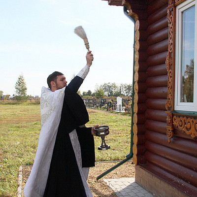 В селе Водоватово Арзамасского района состоялось освящение часовни