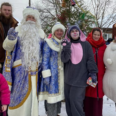 Святки в селе Светлое Семеновского благочиния