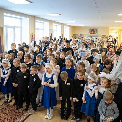 Епископ Городецкий и Ветлужский Парамон посетил гимназию им. св. блгв. вел. кн. Александра Невского