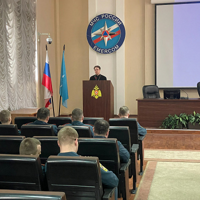 Помощник благочинного Московского округа провел лекции для сотрудников ГУ МЧС России по Нижегородской области