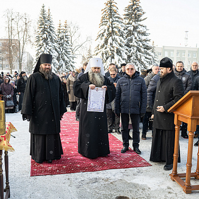 В Городце началось воссоздание колокольни‑памятника «Русская свеча» в память о погибших воинах специальной военной операции