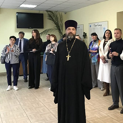 Помощник благочинного Воскресенского округа Нижегородской епархии посетил заседание городского совета по развитию волонтерства