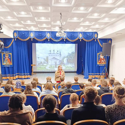 Собрание совета православной молодежи Городецкой епархии на базе Городецкого Феодоровского мужского монастыря 
