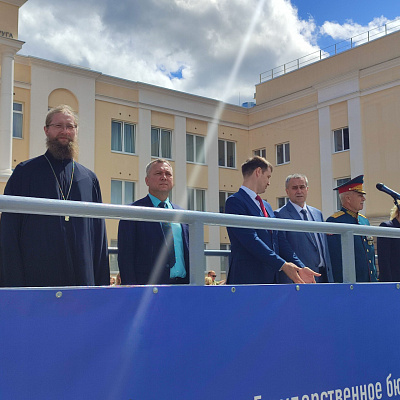Благочинный Балахнинского округа принял участие в торжествах по случаю 25-летия Нижегородского кадетского корпуса имени Маргелова