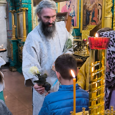 В балахнинском храме в честь Рождества Христова состоялся праздник первой исповеди