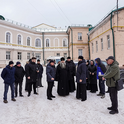 Митрополит Георгий посетил в Нижнем Новгороде ряд строящихся и реконструируемых объектов Нижегородской епархии
