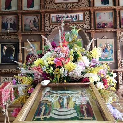 Престольный праздник в Воскресенском