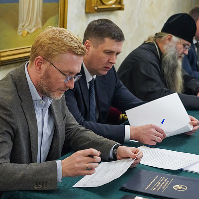 Митрополит Георгий провел совещание по вопросам восстановления храмов в селах Бортсурманы и Курмыш