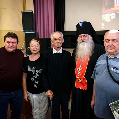 На родине архимандрита Тихона (Затёкина) состоялся показ фильма по его книге «Я понял, что это меня уже никогда не отпустит»