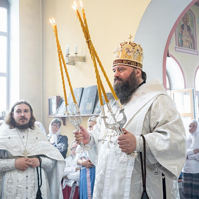 Епископ Городецкий и Ветлужский Парамон совершил Великое освящение храма иконы Божией Матери «Всем скорбящим Радость» с. Сёмино