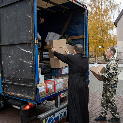 Городецкая епархия передала в зону СВО очередной гуманитарный груз 