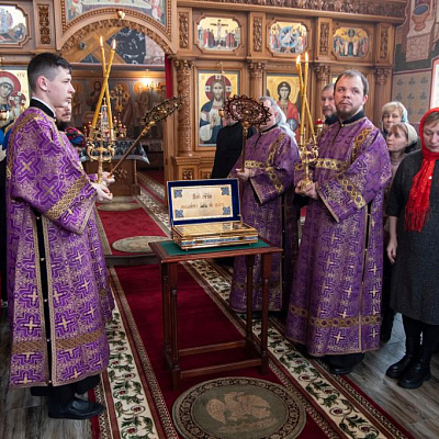 12 марта, в Неделю 2-ю Великого поста, святителя Григория Паламы, архиепископа Фессалонитского, епископ Городецкий и Ветлужский Августин совершил Божественную литургию 