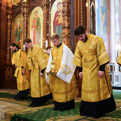 Епископ Городецкий и Ветлужский Парамон сослужил Главе Нижегородской митрополии на Божественной литургии в Александро-Невском кафедральном соборе